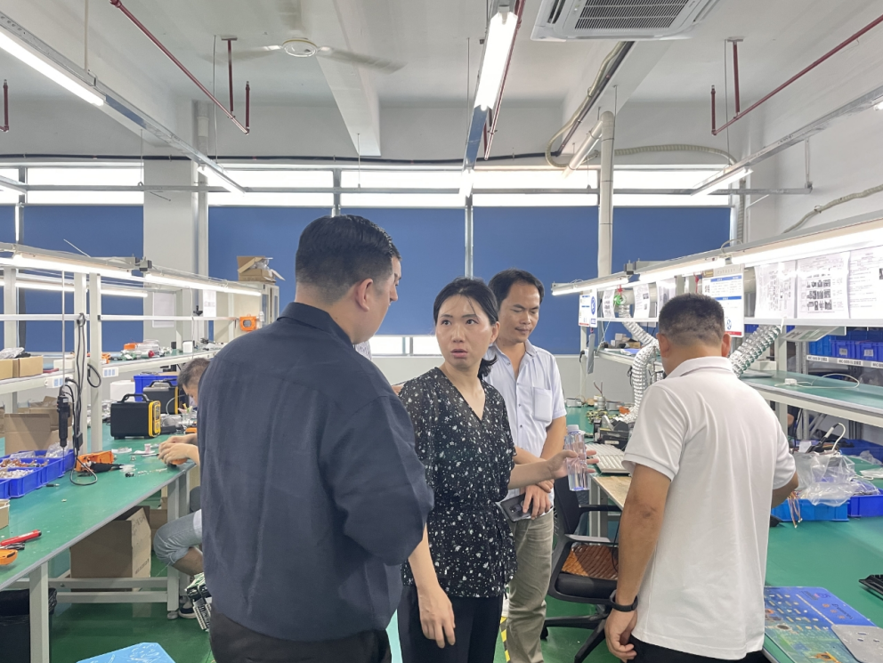 韓國客戶蒞臨逸云天實地考察